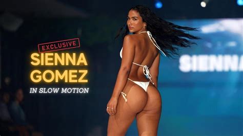 Sienna May Gomez in Slow Motion / Miami Swim Week 2023